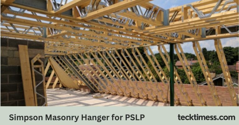 Simpson Masonry Hanger for PSLP: A Comprehensive Guide