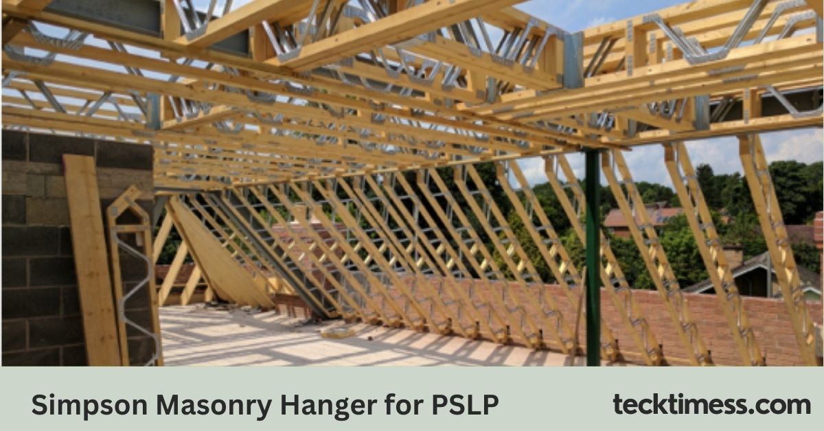 Simpson Masonry Hanger for PSLP