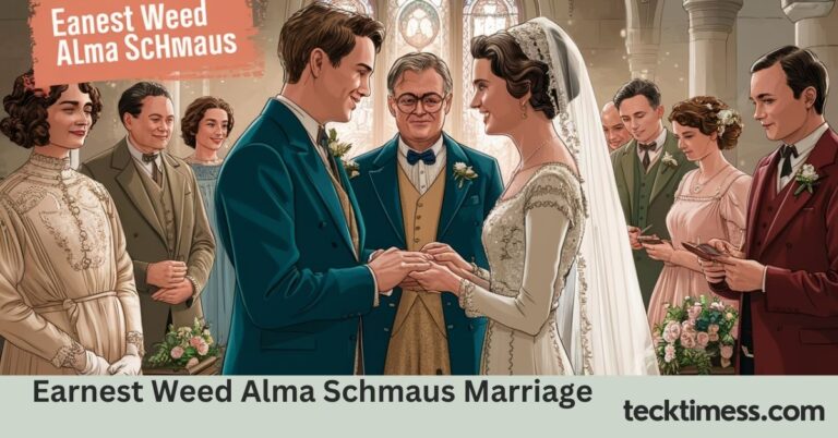 Earnest Weed Alma Schmaus Marriage – A Tale of Love, Tradition, and Family Legacy