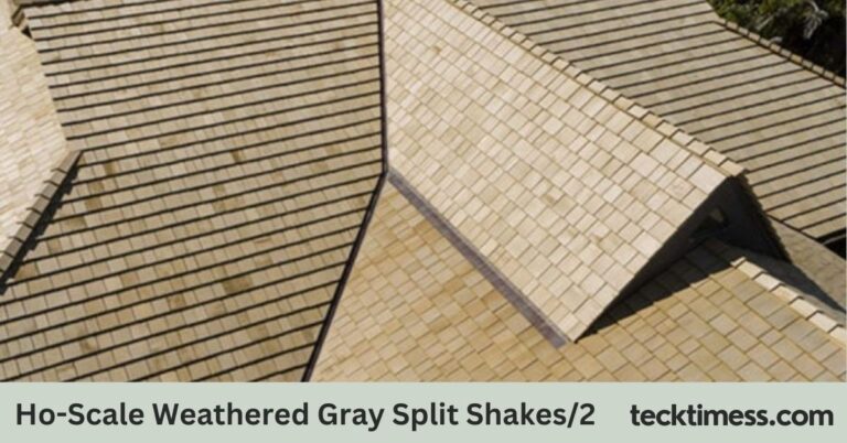 Ho-Scale Weathered Gray Split Shakes/2: Adding Realistic Details to Your Model Train Landscape