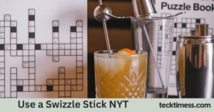 Use a Swizzle Stick NYT