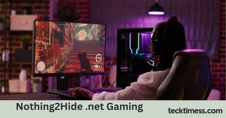 Nothing2Hide .net Gaming: The Platform for Unmatched Gaming Experiences