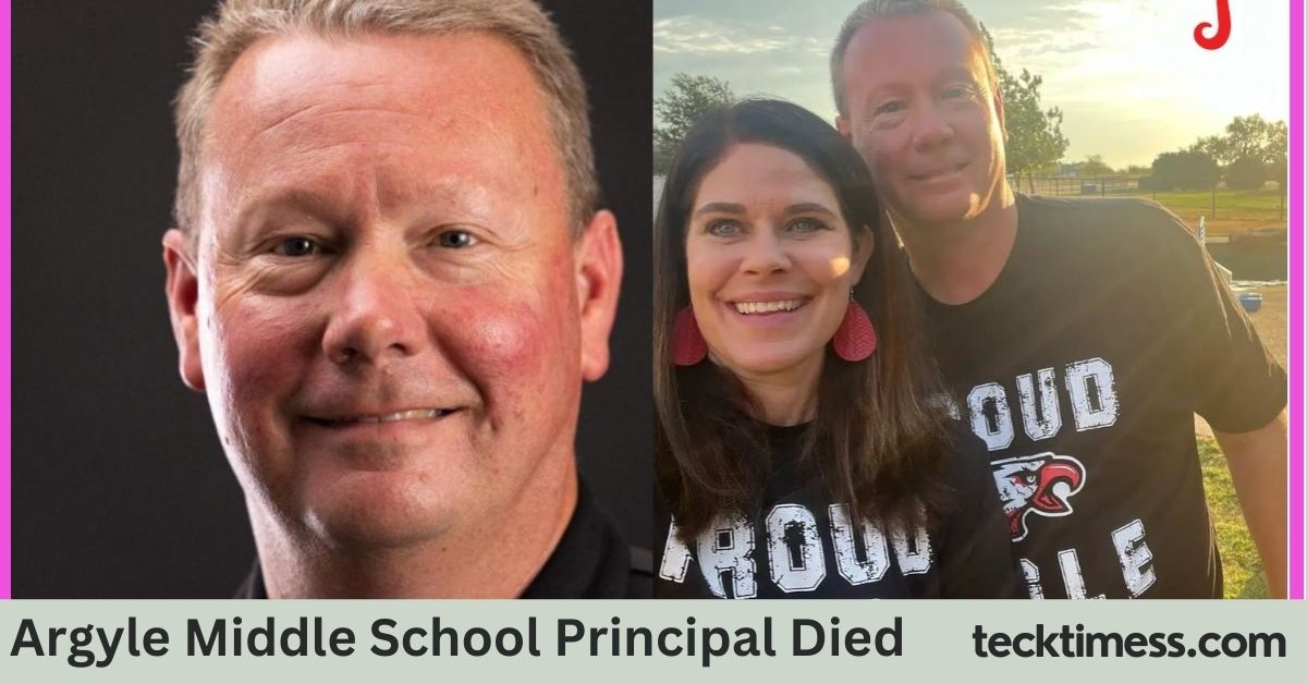 Argyle Middle School Principal Died