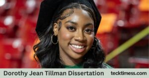 Dorothy Jean Tillman Dissertation